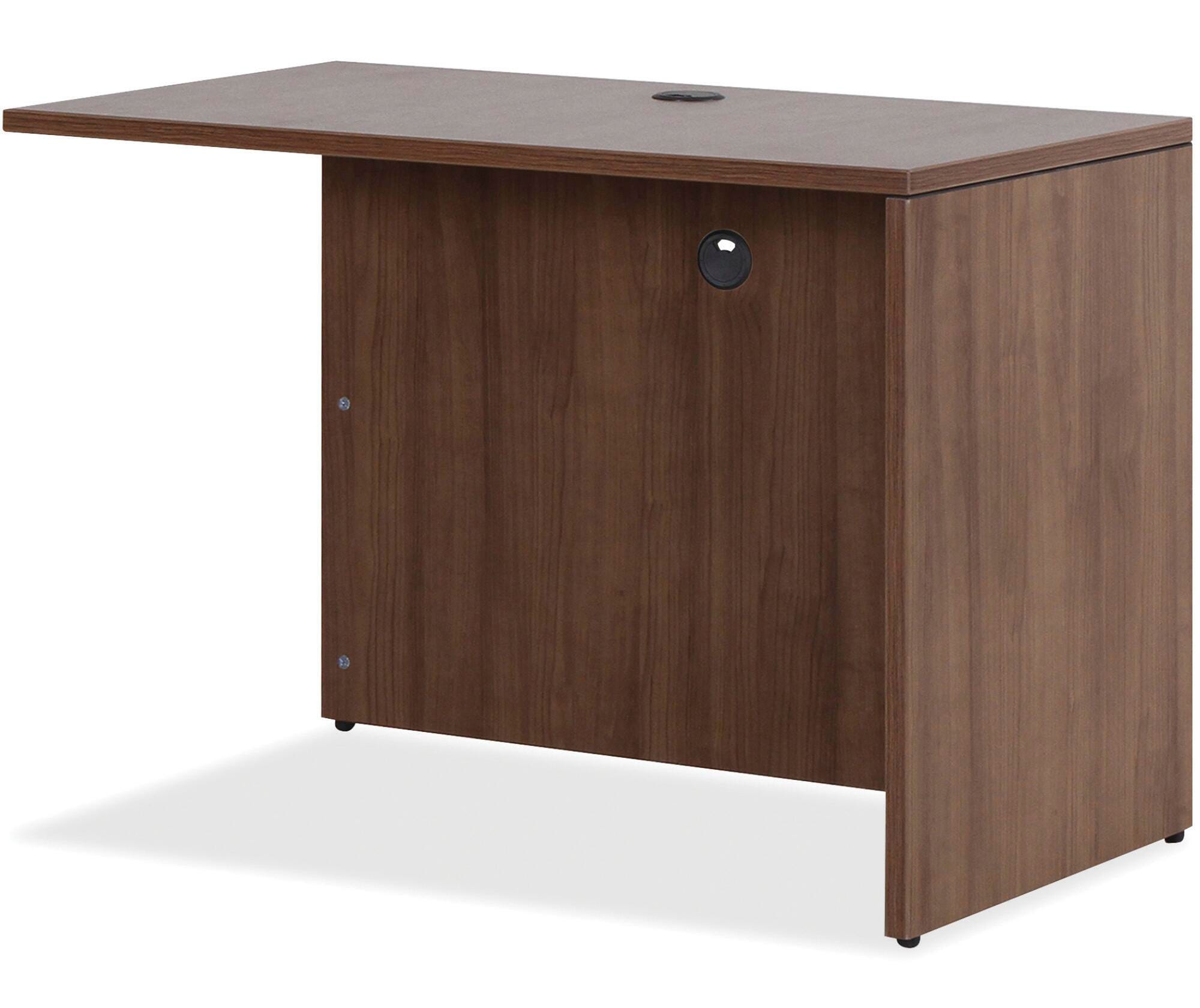 Lorell Walnut Laminate Office Suite Desking, Return, 41-3/8 x 23-5/8 x 29-1/2 Inches, Walnut 1531531